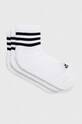 adidas șosete 3-pack sosete lungi alb HT3456