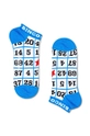 modra Nogavice Happy Socks Bingo Low Sock Unisex