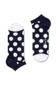σκούρο μπλε Κάλτσες Happy Socks Big Dot Low Sock Unisex