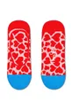 κόκκινο Κάλτσες Happy Socks Heart Liner Sock Unisex