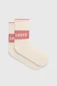 biały Levi's skarpetki 2-pack Unisex