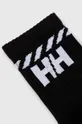 Κάλτσες Helly Hansen 3-pack 3-pack μαύρο