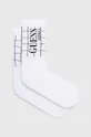 λευκό Κάλτσες Guess Originals Unisex