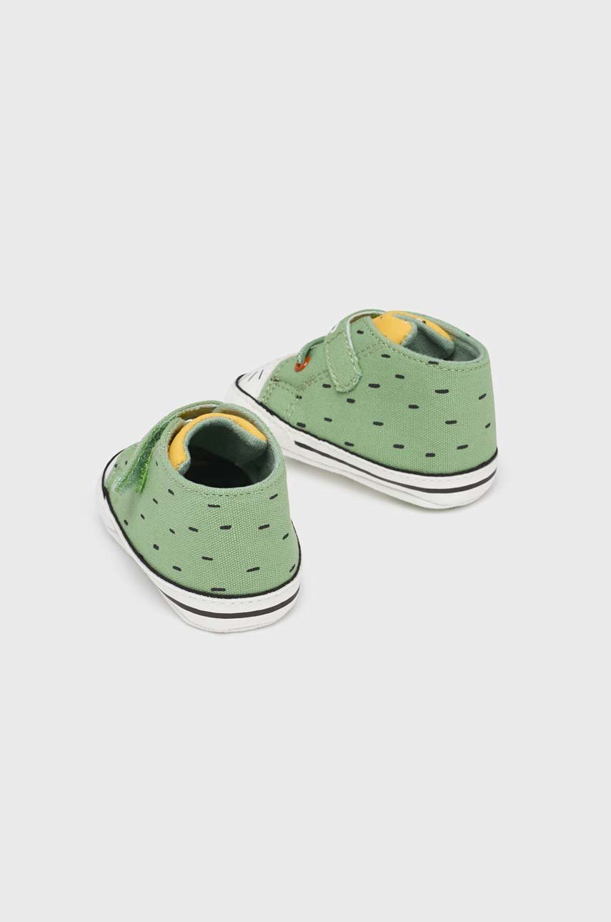 Mayoral Newborn sneakersy niemowlęce 9628.1V.NEWBORN zielony