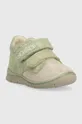 Δερμάτινα παιδικά κλειστά παπούτσια Primigi πράσινο