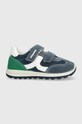 Primigi sneakersy dziecięce skóra zamszowa granatowy 3855711.20.24