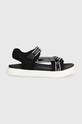 Calvin Klein Jeans gyerek szandál szintetikus fekete V3B2.80619.30.34