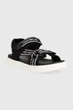 Calvin Klein Jeans sandały dziecięce V3B2.80619.35.38 czarny SS23