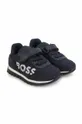 σκούρο μπλε Παιδικά αθλητικά παπούτσια BOSS Για αγόρια