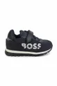 Παιδικά αθλητικά παπούτσια BOSS σκούρο μπλε