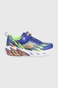 Παιδικά αθλητικά παπούτσια Skechers Light Storm 2.0 συνθετικό σκούρο μπλε 400150L.PPYX