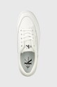Calvin Klein Jeans sneakersy YW0YW00864 VULC FLATF LOW CUT MIX MATERIAL biały YW0YW00864