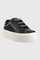 Αθλητικά Calvin Klein Jeans YW0YW00868 FLATFORM+ LOW BRANDED LACES YW0YW00868 μαύρο SS23
