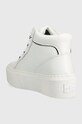 Obuwie Calvin Klein Jeans sneakersy skórzane YW0YW00869 biały