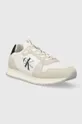 Calvin Klein Jeans sneakers YW0YW00840 RUNNER SOCK LACEUP NY-LTH W bianco
