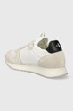 Scarpe Calvin Klein Jeans sneakers YW0YW00840 RUNNER SOCK LACEUP NY-LTH W YW0YW00840 bianco