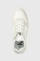 bianco Calvin Klein Jeans sneakers YW0YW00840 RUNNER SOCK LACEUP NY-LTH W