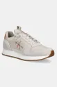 Tenisky Calvin Klein Jeans YW0YW00840 RUNNER SOCK LACEUP NY-LTH W semišová kůže béžová YW0YW00840