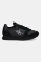 Calvin Klein Jeans sneakersy YW0YW00840 RUNNER SOCK LACEUP NY-LTH W YW0YW00840 czarny SS25