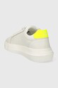 Obuća Kožne tenisice Calvin Klein Jeans YW0YW00823 CHUNKY CUPSOLE MONOLOGO W MONO LTH WN YW0YW00823 bijela