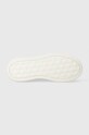 Calvin Klein Jeans sneakers din piele YW0YW00823 CHUNKY CUPSOLE MONOLOGO W YW0YW00823 alb
