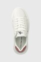 Шкіряні кросівки Calvin Klein Jeans YW0YW00823 CHUNKY CUPSOLE MONOLOGO W білий YW0YW00823