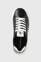 nero Calvin Klein Jeans sneakers in pelle YW0YW00823 CHUNKY CUPSOLE MONOLOGO W
