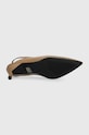Calvin Klein stilettos de piele HW0HW01345 GEO STIL SLINGBACK PUMP 50 HW0HW01345 bej