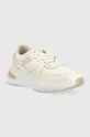 Calvin Klein sneakers in pelle HW0HW01351 ELEVATED RUNNER LACE UP beige