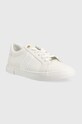 Calvin Klein sneakersy LOW PROFILE VULC LACE UP HW0HW01369 biały SS23
