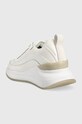 Обувь Кроссовки Calvin Klein HW0HW01371 INTERNAL WEDGE LACE UP HW0HW01371 белый