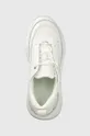 biały Calvin Klein sneakersy HW0HW01371 INTERNAL WEDGE LACE UP