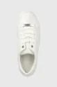 λευκό Δερμάτινα αθλητικά παπούτσια Calvin Klein HW0HW01372 VULC LACE UP