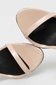 Kožené sandále Calvin Klein béžová HW0HW01632