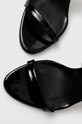 Calvin Klein sandale de piele negru HW0HW01632