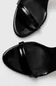 чорний Шкіряні сандалі Calvin Klein