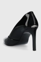 Kožne štikle Calvin Klein HW0HW01633 STILETTO PUMP 90 - PATENT  Vanjski dio: Lakirana koža Unutrašnji dio: Prirodna koža Potplat: Sintetički materijal