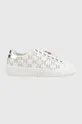λευκό Δερμάτινα αθλητικά παπούτσια Karl Lagerfeld KL61013 KUPSOLE III Γυναικεία