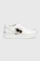 bianco Karl Lagerfeld sneakers in pelle KL61930N VELOCITA II Donna