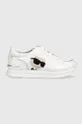 biały Karl Lagerfeld sneakersy skórzane KL61930N VELOCITA II Damski
