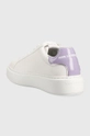 Scarpe Karl Lagerfeld sneakers in pelle KL62210 MAXI KUP KL62210.01V bianco