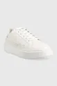 Δερμάτινα αθλητικά παπούτσια Karl Lagerfeld KL62210 MAXI KUP λευκό