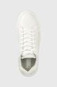 biały Karl Lagerfeld sneakersy skórzane KL62210 MAXI KUP