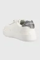 Karl Lagerfeld sneakersy skórzane MAXI KUP Cholewka: Materiał tekstylny, Skóra naturalna, Wnętrze: Materiał syntetyczny, Podeszwa: Materiał syntetyczny