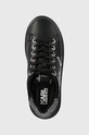 Kožne tenisice Karl Lagerfeld KL62510A KAPRI crna KL62510A.00S