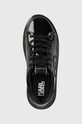 Шкіряні кросівки Karl Lagerfeld KL62539S KAPRI чорний KL62539S.1BP
