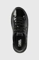 μαύρο Δερμάτινα αθλητικά παπούτσια Karl Lagerfeld KL62539S KAPRIKAPRI