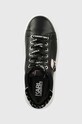 Kožne tenisice Karl Lagerfeld KL62547 KAPRI crna KL62547.000