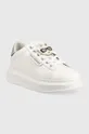 Karl Lagerfeld sneakersy skórzane KL62576K KAPRI biały
