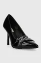 Kožené topánky chelsea Karl Lagerfeld SARABANDE čierna